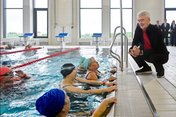 Собянин открыл четыре обновленных спорткомплекса в Москве