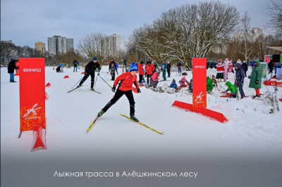 Собянин: В Москве к зимнему сезону подготовлено более 700 км лыжных трасс