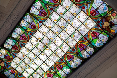 Волшебство витражей "Гранд Отеля Европа": Искусство, запечатленное в стекле